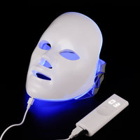Mascarilla LED Facial 7 Colores — Fototerapia Antiedad