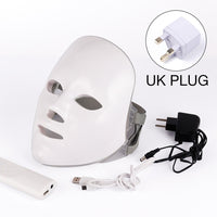 Mascarilla LED Facial 7 Colores — Fototerapia Antiedad