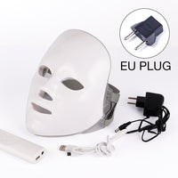 Mascarilla LED Facial 7 Colores — Fototerapia Antiedad